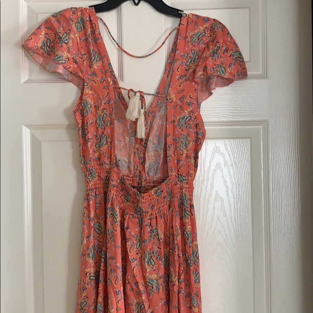 Open back maxi. High low - Picture 5 of 5